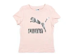 Puma rose dust t-shirt logo